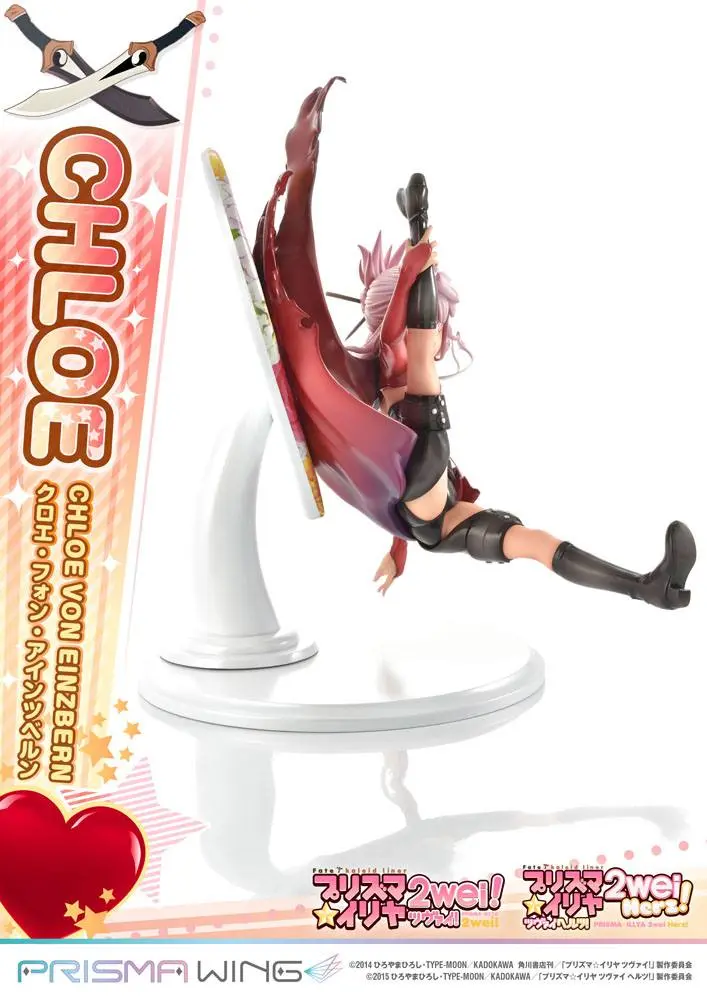 Fate/kaleid liner Prisma Illya Prisma Wing Statuie PVC 1/7 Chloe von Einzbern 20 cm poza produsului