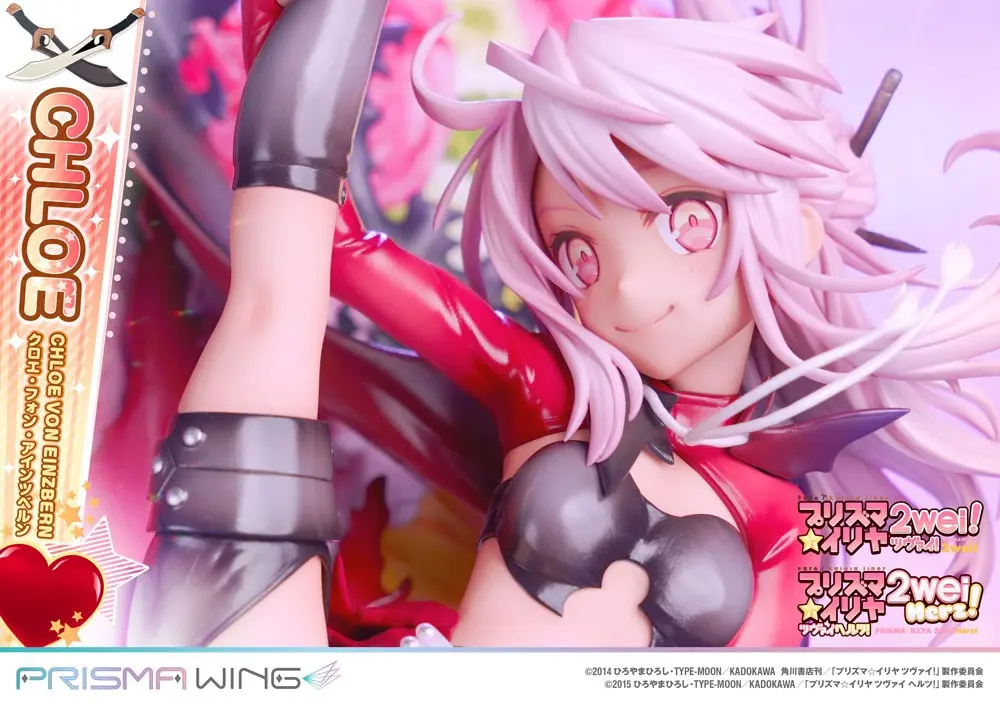 Fate/kaleid liner Prisma Illya Prisma Wing Statuie PVC 1/7 Chloe von Einzbern 20 cm poza produsului