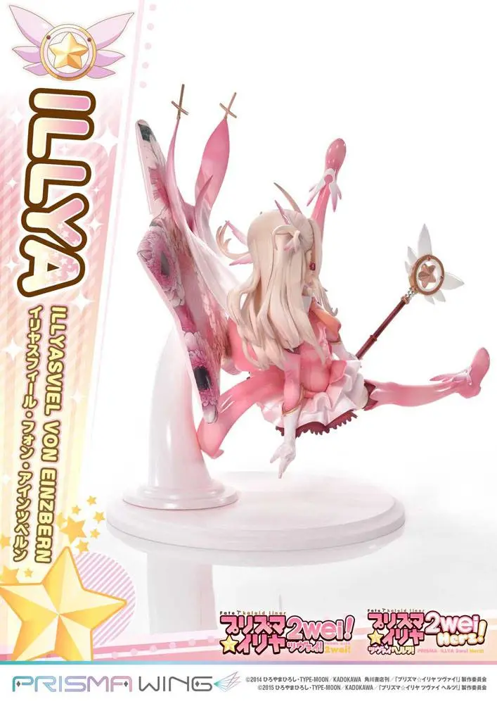 Figurină PVC Fate Prisma Wing 1/7 Illyasviel von Einzbern Bonus Version 20 cm poza produsului