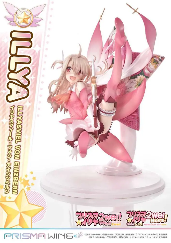 Figurină PVC Fate Prisma Wing 1/7 Illyasviel von Einzbern Bonus Version 20 cm poza produsului