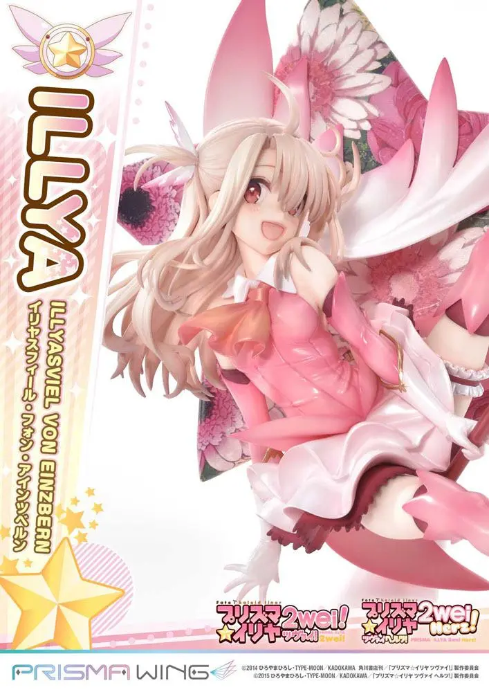 Figurină PVC Fate Prisma Wing 1/7 Illyasviel von Einzbern Bonus Version 20 cm poza produsului