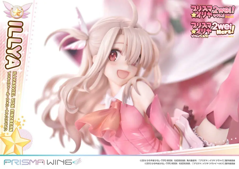 Figurină PVC Fate Prisma Wing 1/7 Illyasviel von Einzbern Bonus Version 20 cm poza produsului