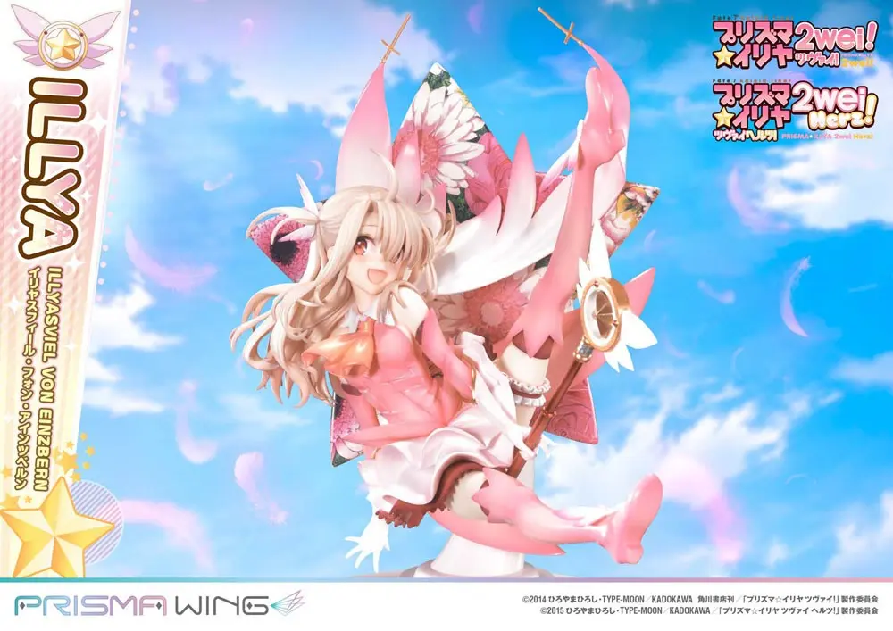 Figurină PVC Fate Prisma Wing 1/7 Illyasviel von Einzbern Bonus Version 20 cm poza produsului