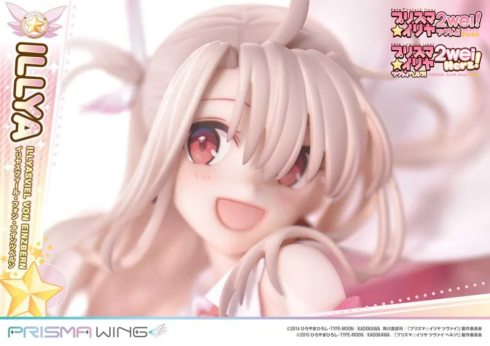 Figurină PVC Fate Prisma Wing 1/7 Illyasviel von Einzbern Bonus Version 20 cm poza produsului