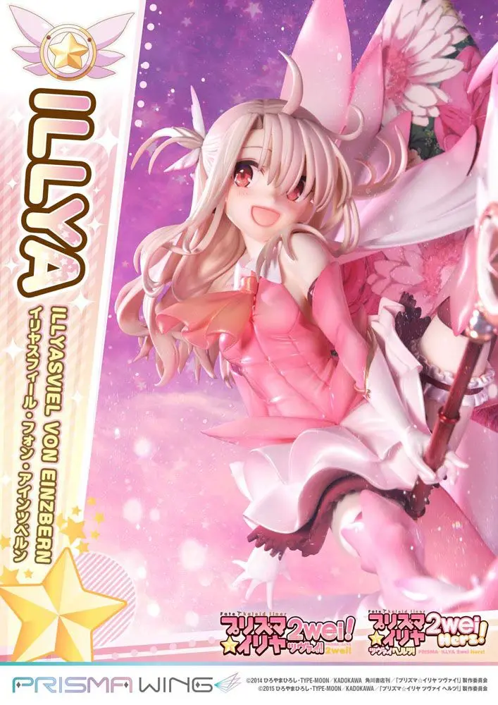 Figurină PVC Fate Prisma Wing 1/7 Illyasviel von Einzbern Bonus Version 20 cm poza produsului