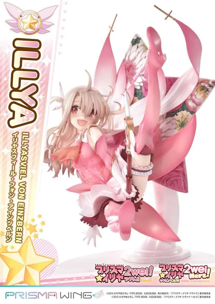 Figurină PVC Fate Prisma Wing 1/7 Illyasviel von Einzbern Bonus Version 20 cm poza produsului