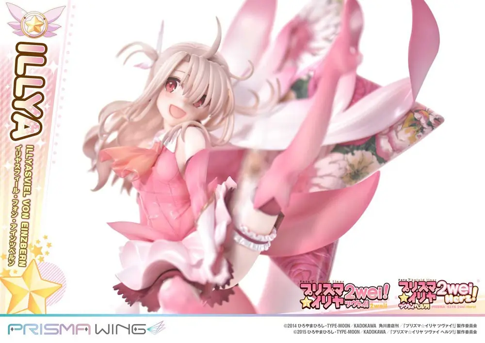 Figurină PVC Fate Prisma Wing 1/7 Illyasviel von Einzbern Bonus Version 20 cm poza produsului