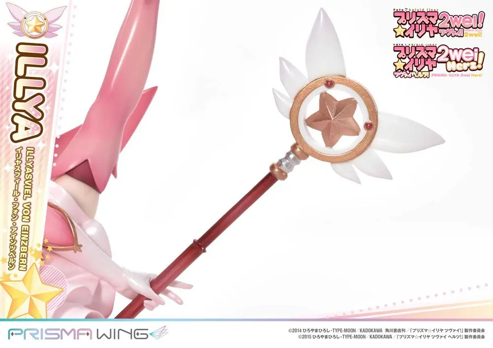 Figurină PVC Fate Prisma Wing 1/7 Illyasviel von Einzbern Bonus Version 20 cm poza produsului