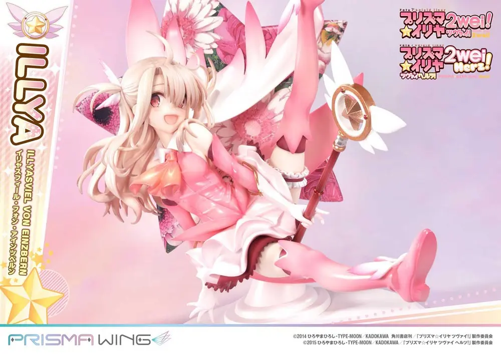 Figurină PVC Fate Prisma Wing 1/7 Illyasviel von Einzbern Bonus Version 20 cm poza produsului