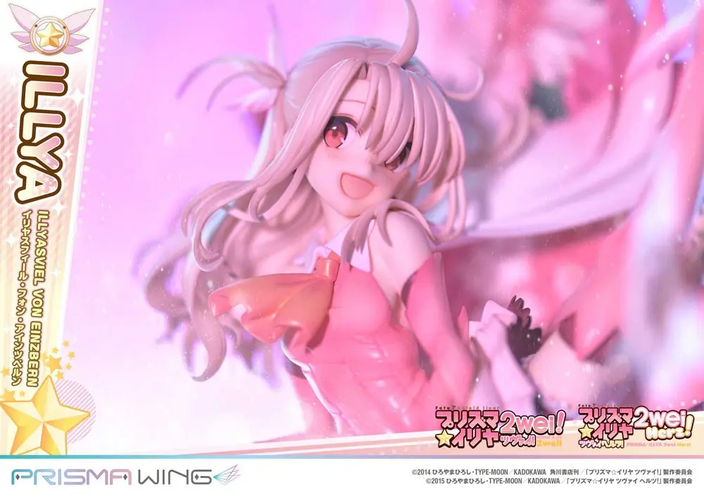 Figurină PVC Fate Prisma Wing 1/7 Illyasviel von Einzbern Bonus Version 20 cm poza produsului