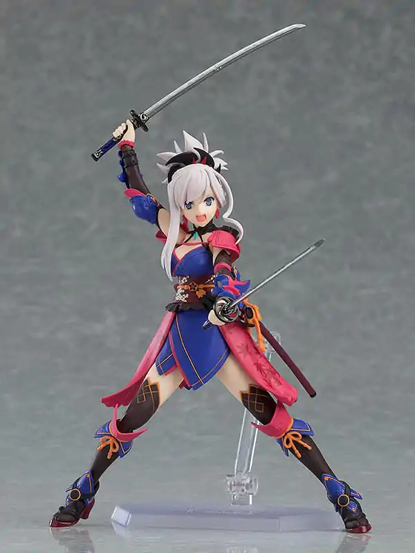 Fate/Stay Night Figma Figurina de actiune Saber/Miyamoto Musashi 14 cm poza produsului