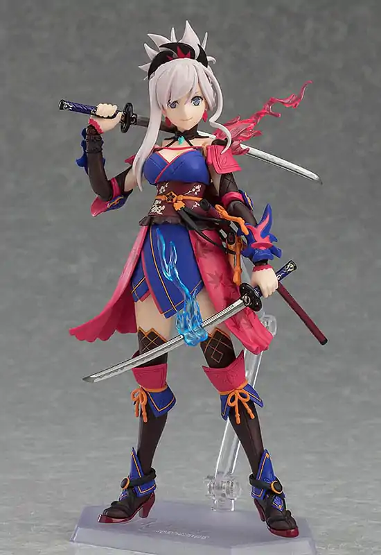 Fate/Stay Night Figma Figurina de actiune Saber/Miyamoto Musashi 14 cm poza produsului