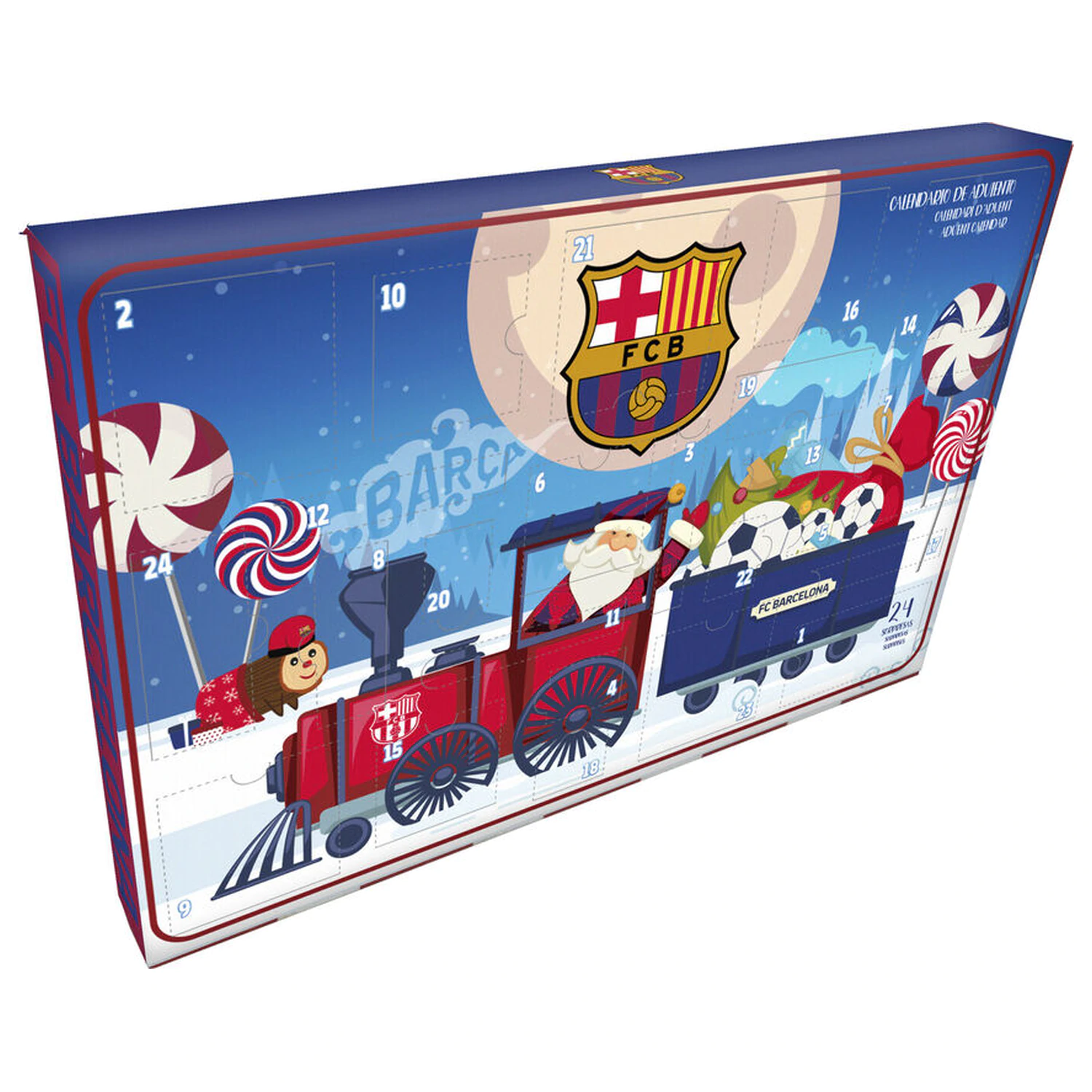 FC Barcelona calendar de advent poza produsului