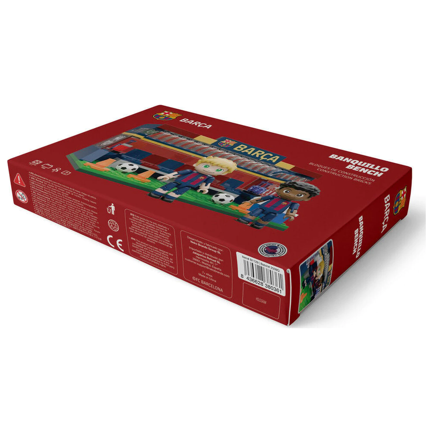 Set bancă FC Barcelona cu figurine 226 de piese poza produsului