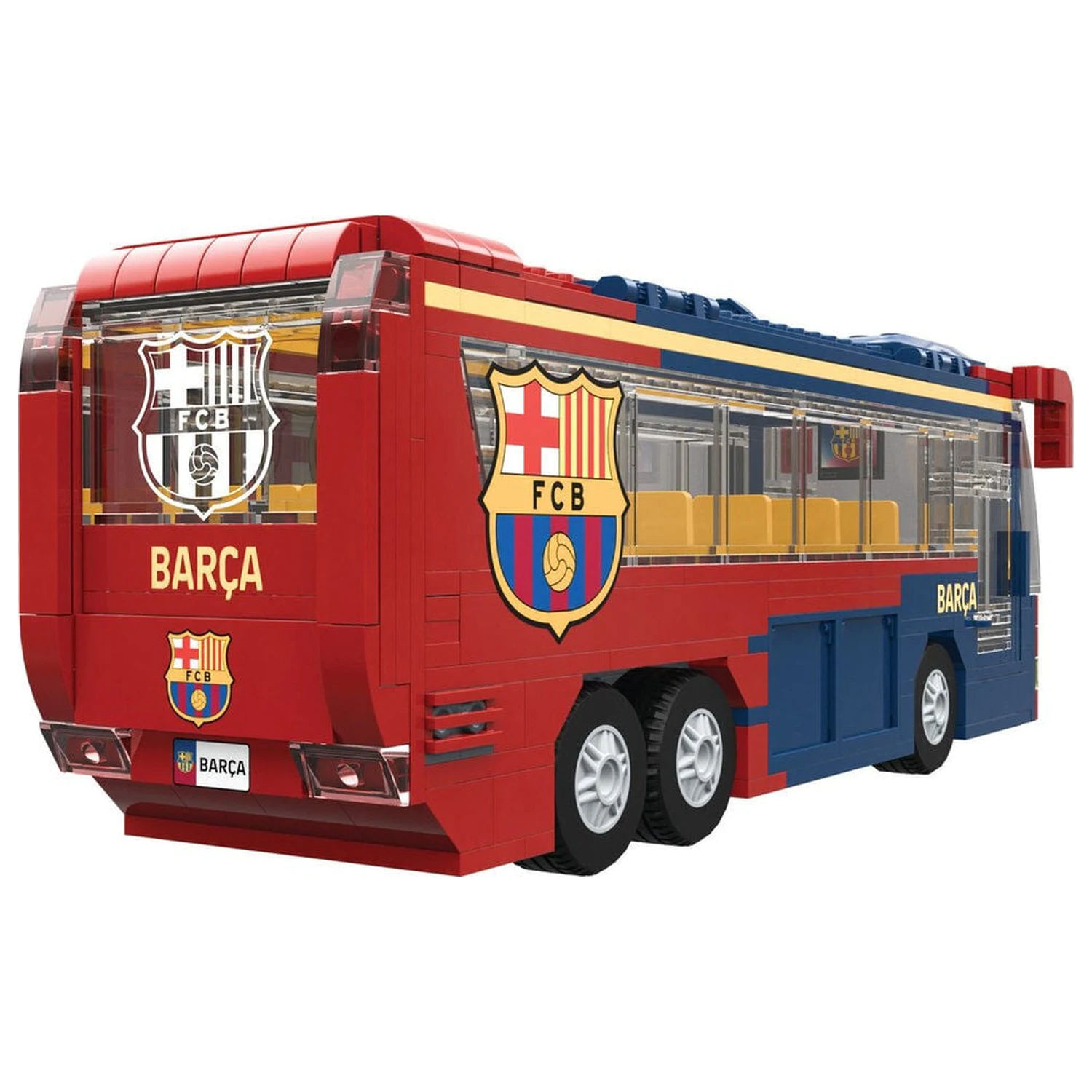 Set autobuz FC Barcelona cu figurine 488 piese poza produsului