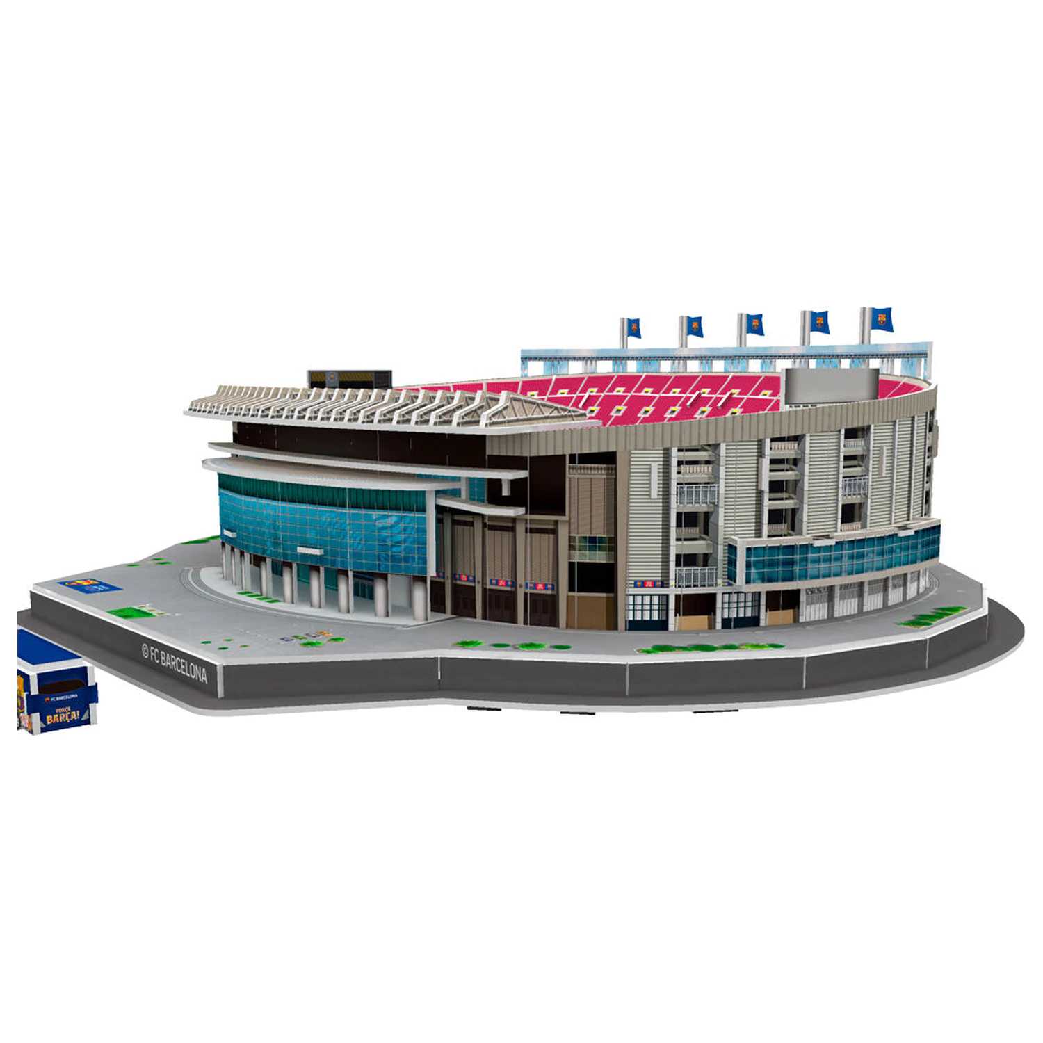 FC Barcelona Camp Nou Stadium 3D puzzle 98 de piese poza produsului