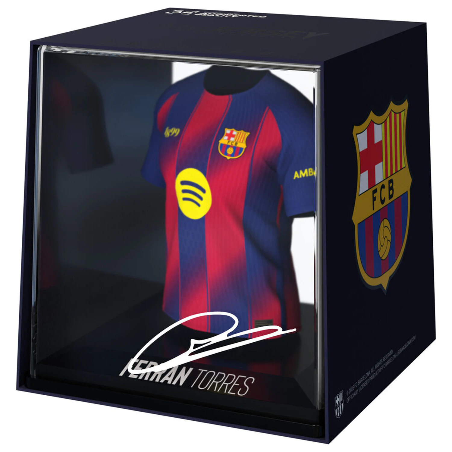 FC Barcelona Ferrán Torres figurina tricou mini poza produsului