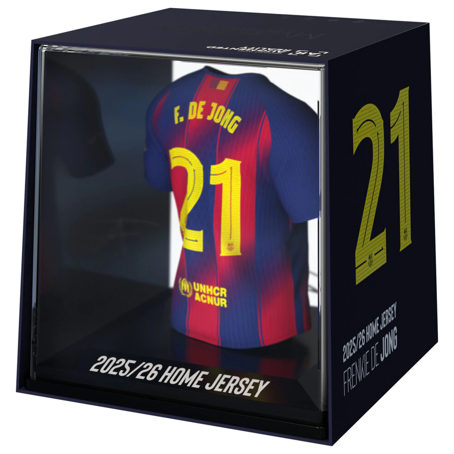 FC Barcelona Frenkie de Jong mini figurina tricou poza produsului