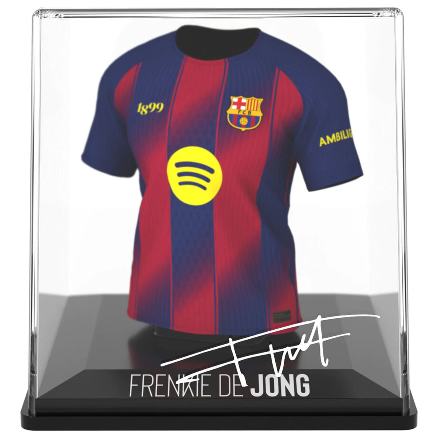 FC Barcelona Frenkie de Jong mini figurina tricou poza produsului