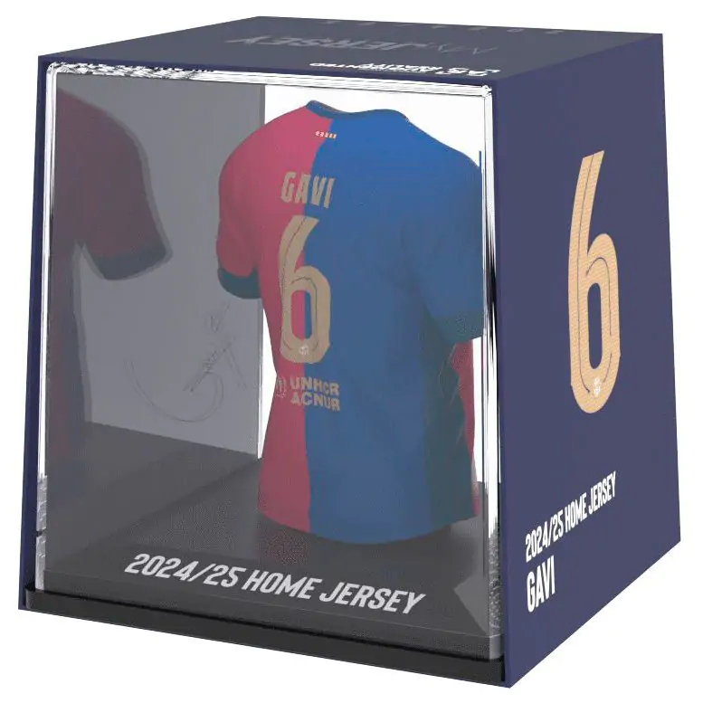 FC Barcelona Gavi mini tricou figurină poza produsului
