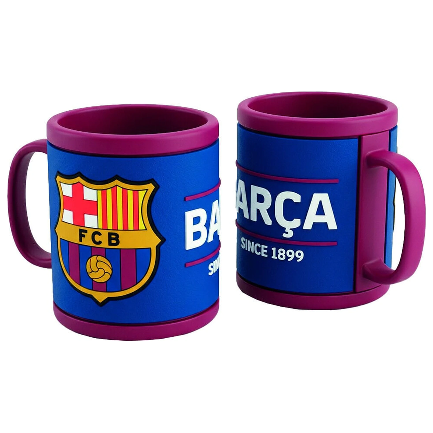 FC Barcelona cana 3D din cauciuc poza produsului