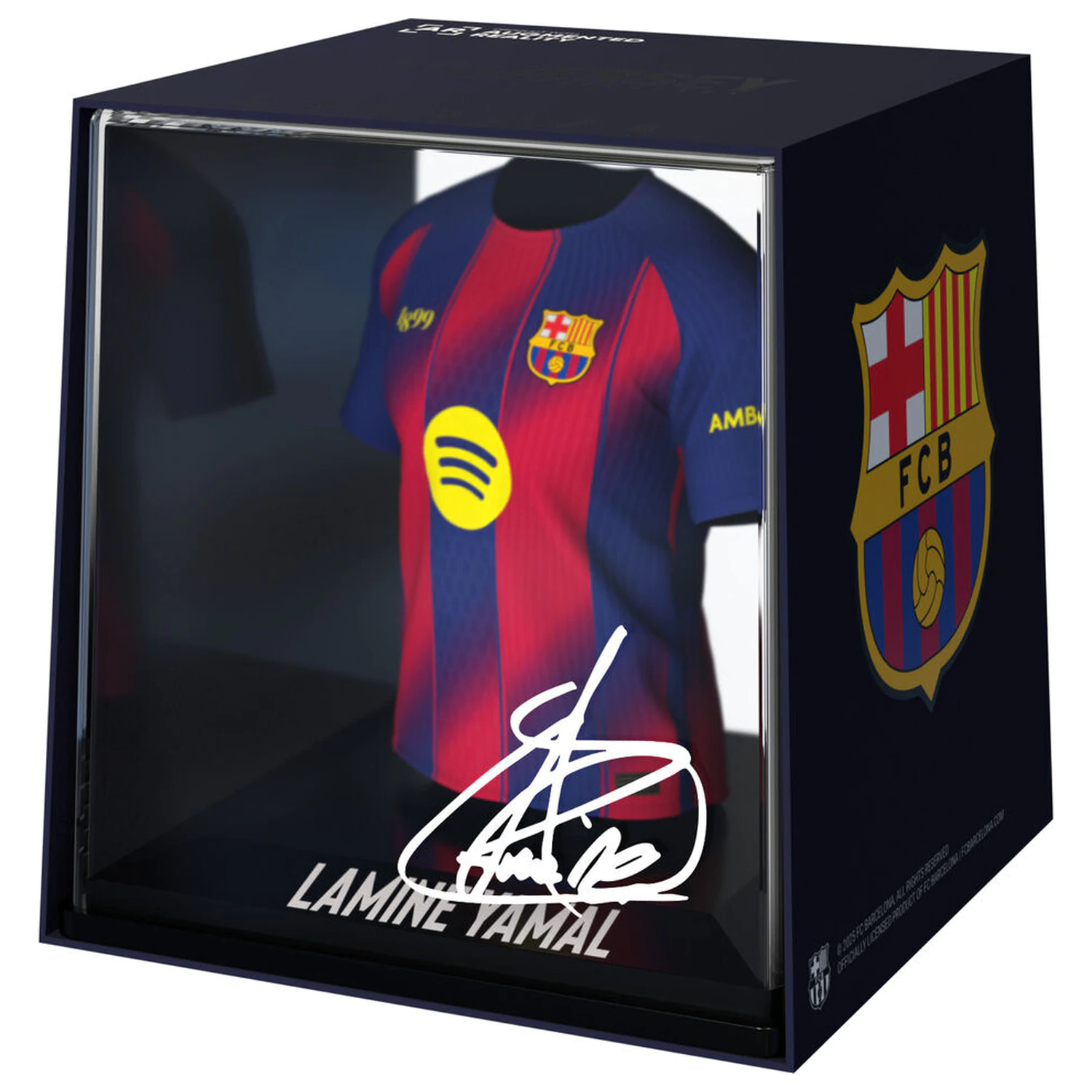 FC Barcelona Lamine Yamal figurina mini tricou poza produsului