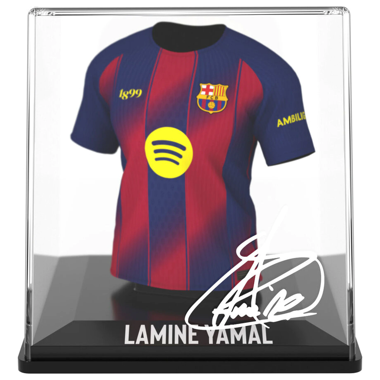 FC Barcelona Lamine Yamal figurina mini tricou poza produsului