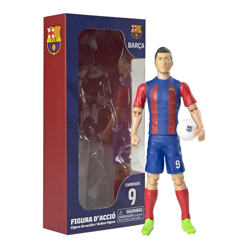 Figurină de acțiune FC Barcelona Lewandowski 20cm poza produsului