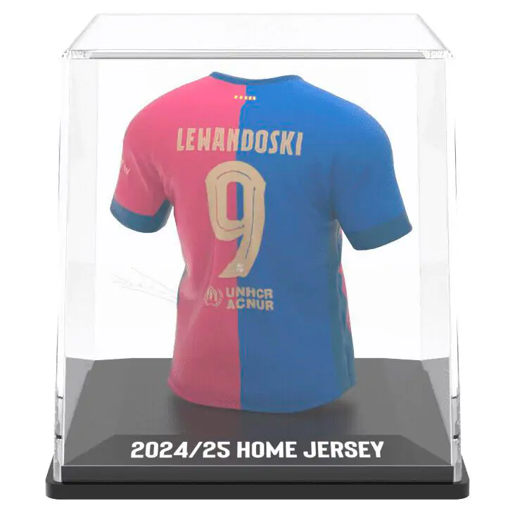 FC Barcelona Lewandowski mini tricou figurină poza produsului
