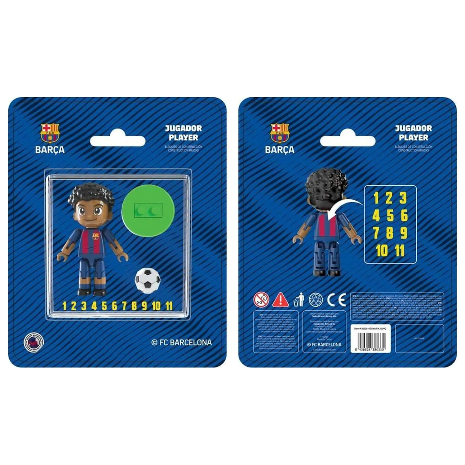 FC Barcelona figurina jucator 4cm poza produsului