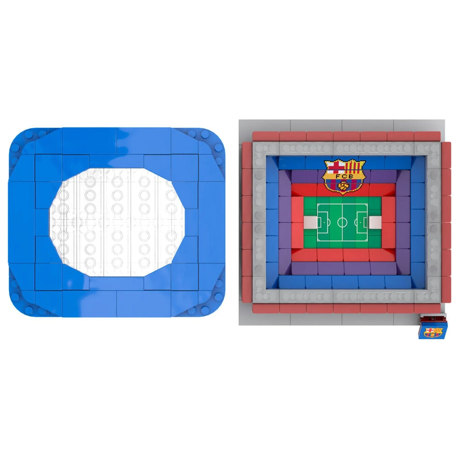 Set stadion FC Barcelona 417 piese poza produsului