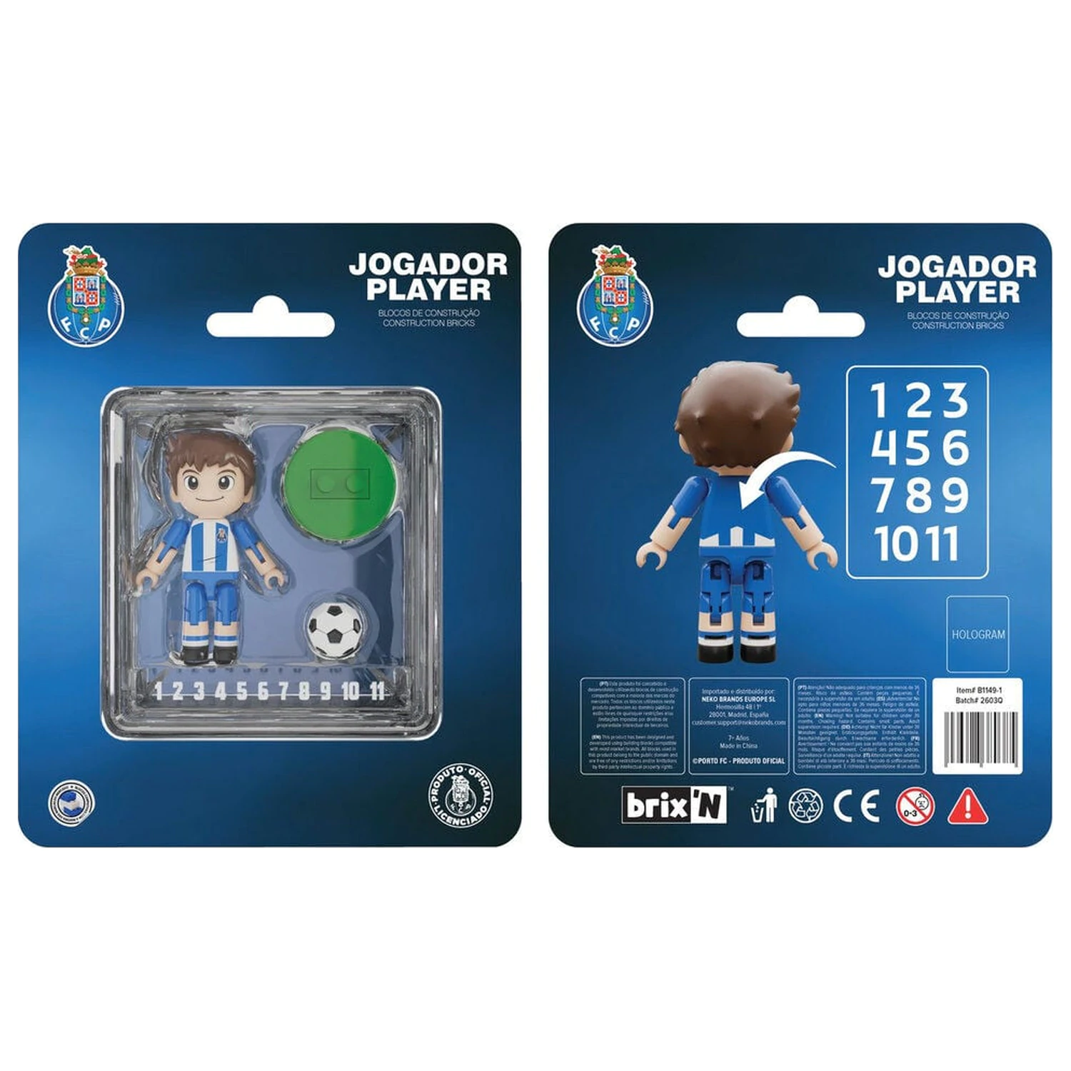 FC Porto figura jucator 4cm poza produsului