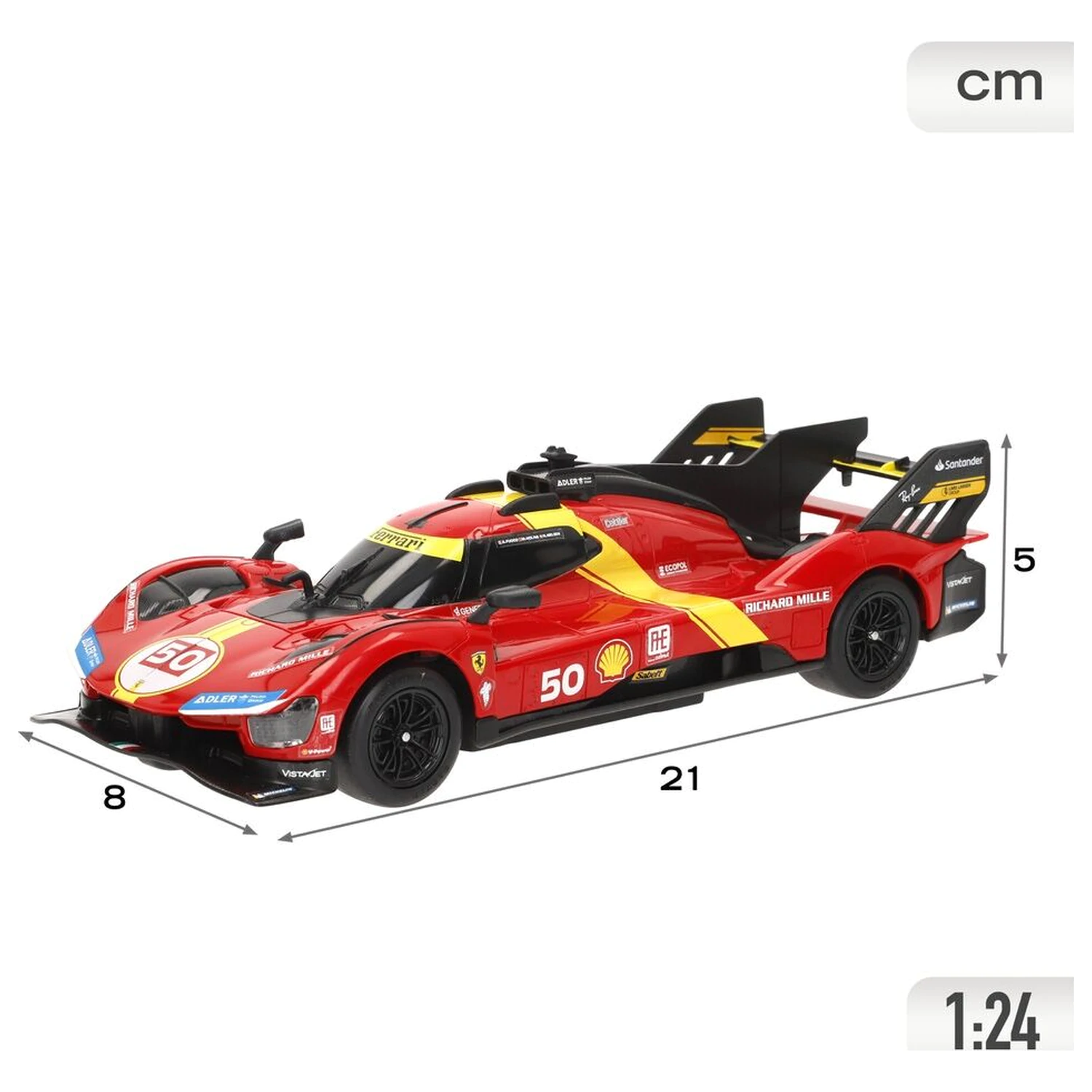 Ferrari 499P mașină cu telecomandă poza produsului