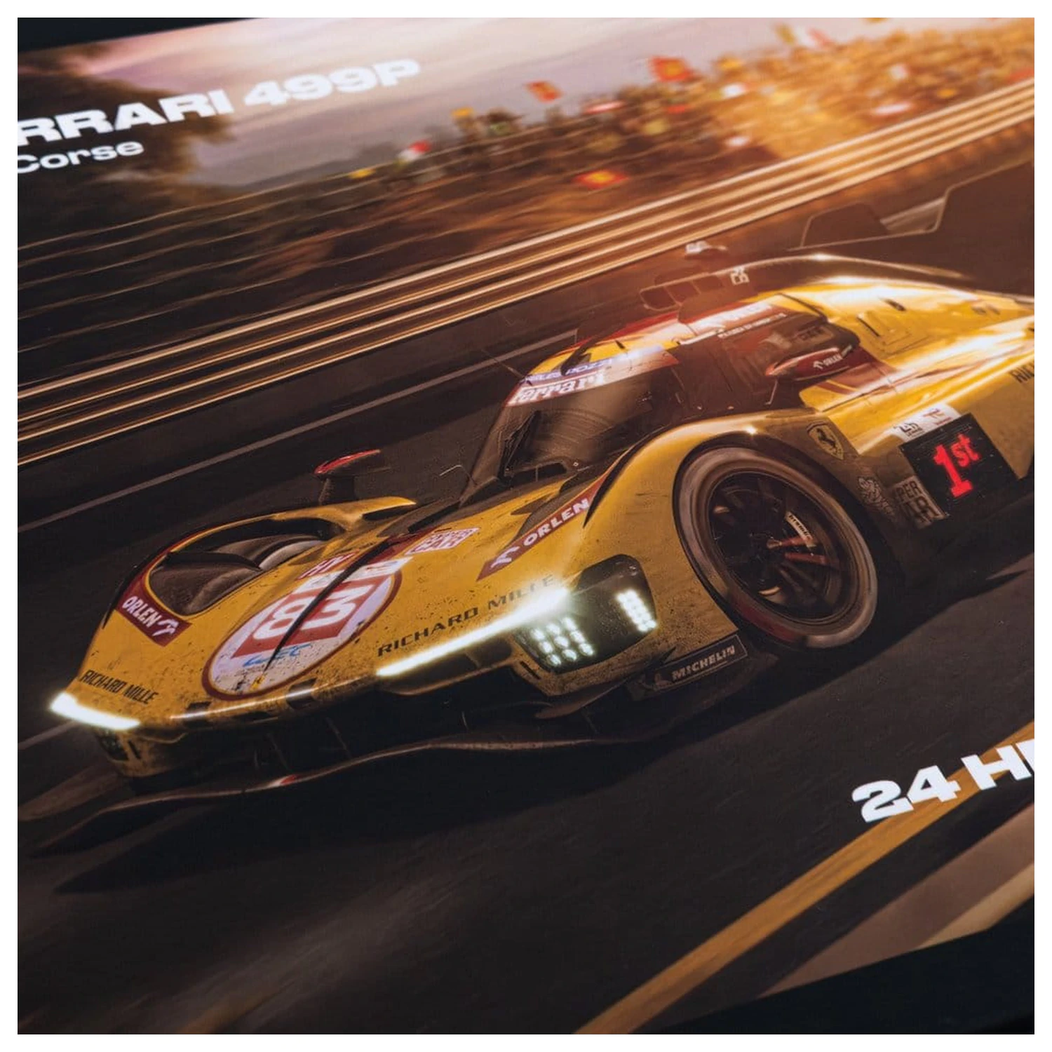 Ferrari AF Corse Puzzle 499P 24 Heures du Mans 2025 Winner (1000 Piese) 48 x 68 cm poza produsului