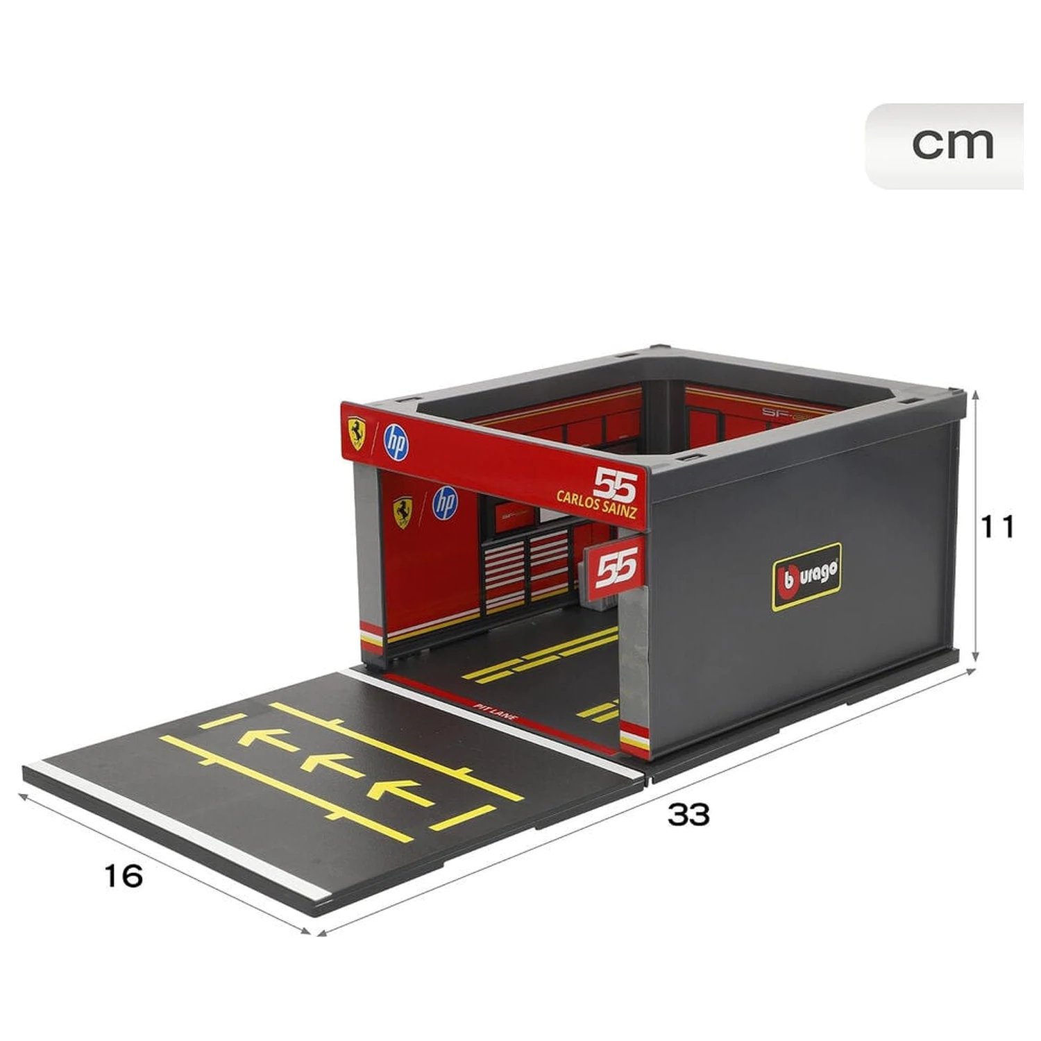 Cutie diorama Ferrari F1 2023 poza produsului