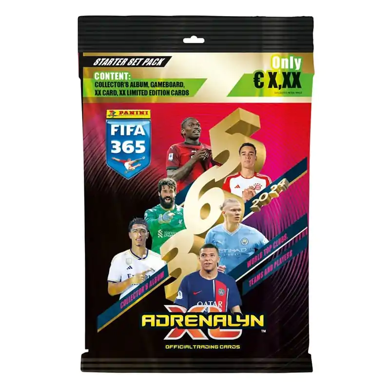 FIFA 365 Adrenalyn XL 2024 Trading Cards Pachet Starter *Versiunea Germană* poza produsului