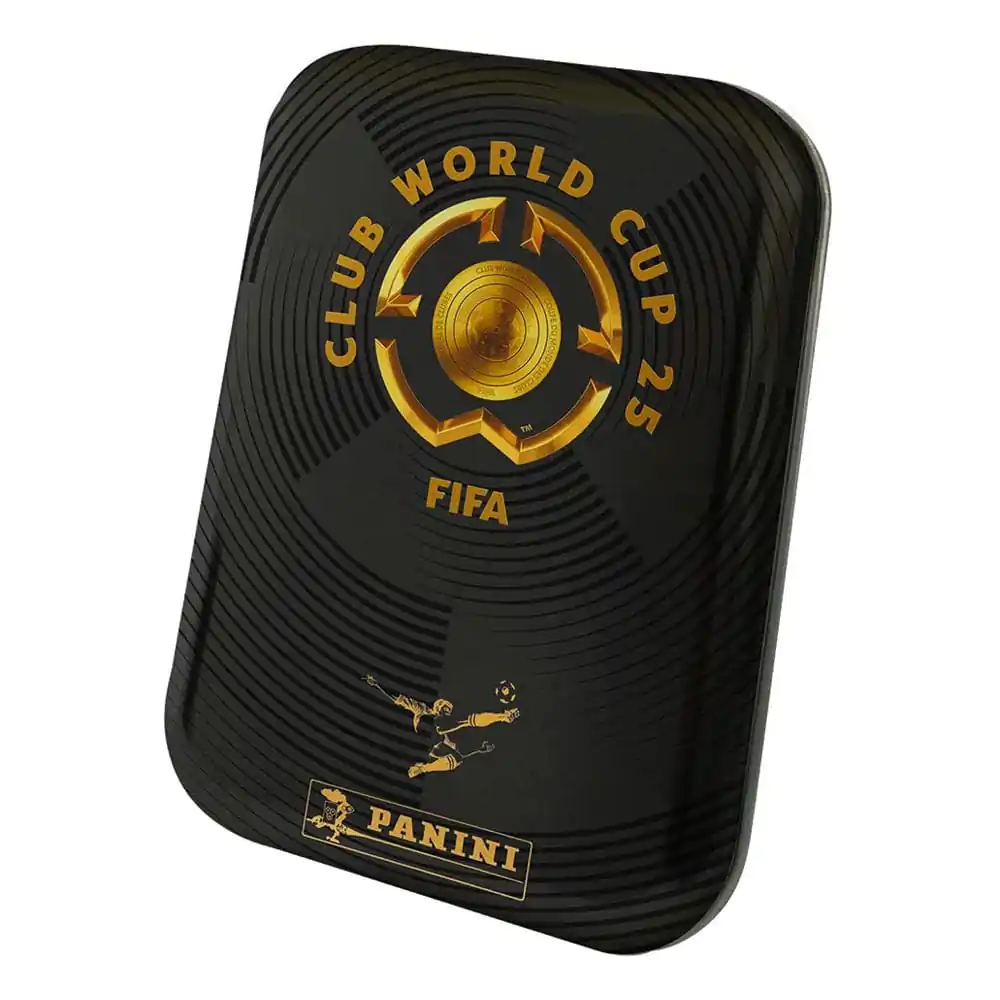 FIFA Club World Cup 2025 Adrenalyn XL Trading Cards Cutie Pocket Tin poza produsului