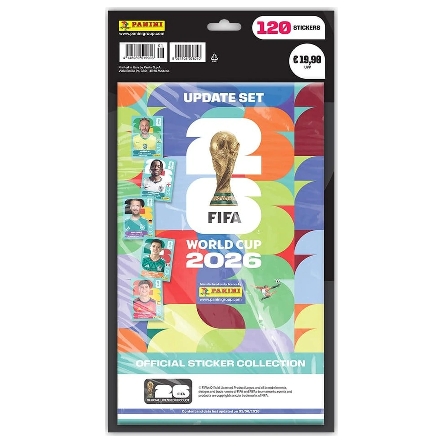 FIFA World Cup 2026 Sticker Collection Set de actualizare poza produsului