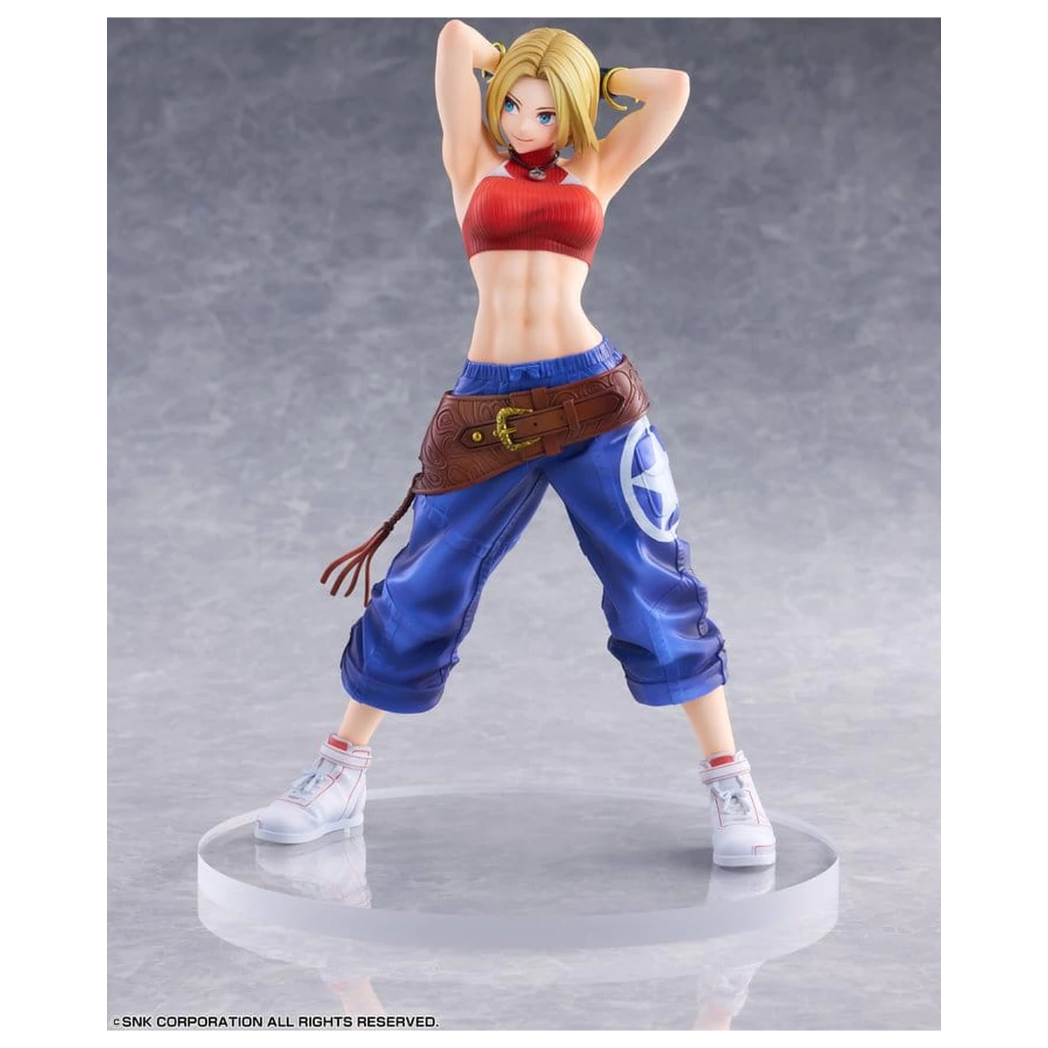 Fighting Girls Collection The King of Fighters XV figurina PVC 1/7 Blue Mary AmiAmi Limited Edition 26 cm poza produsului