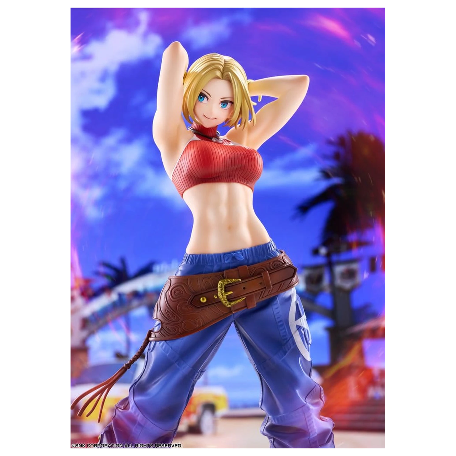 Fighting Girls Collection The King of Fighters XV figurina PVC 1/7 Blue Mary 26 cm poza produsului
