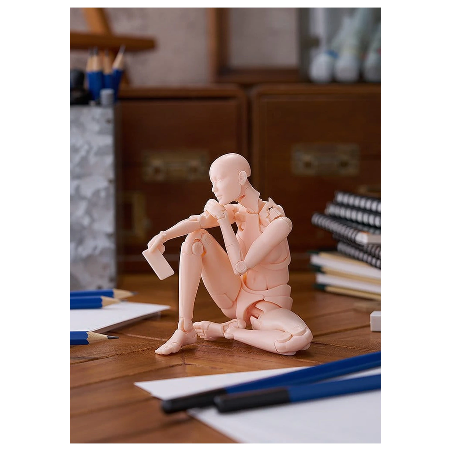 Figma Figurina de actiune Nishimura Style Drawing Doll Olive Flesh 21 cm poza produsului