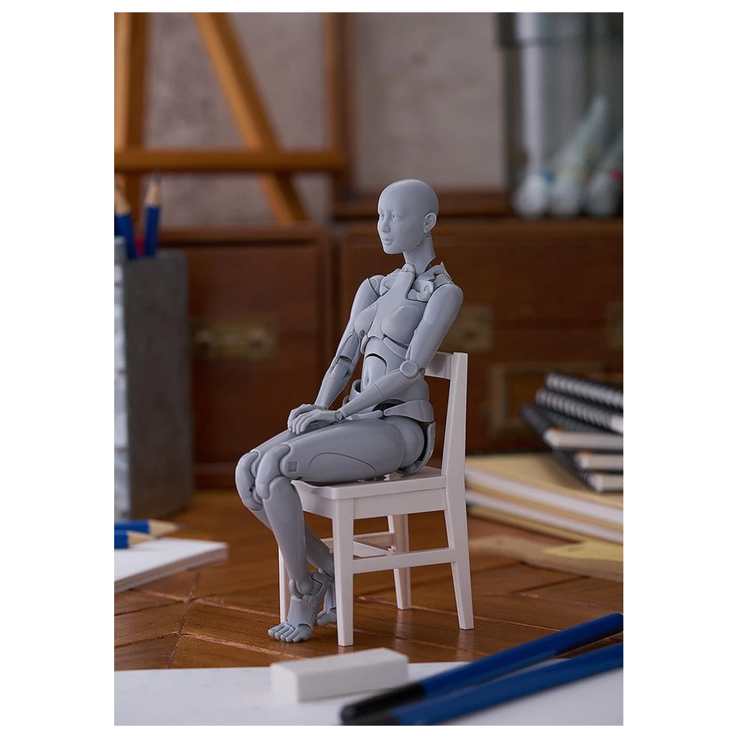 Figma figurină de acțiune Nishimura Style Drawing Doll Olive Gray 21 cm poza produsului