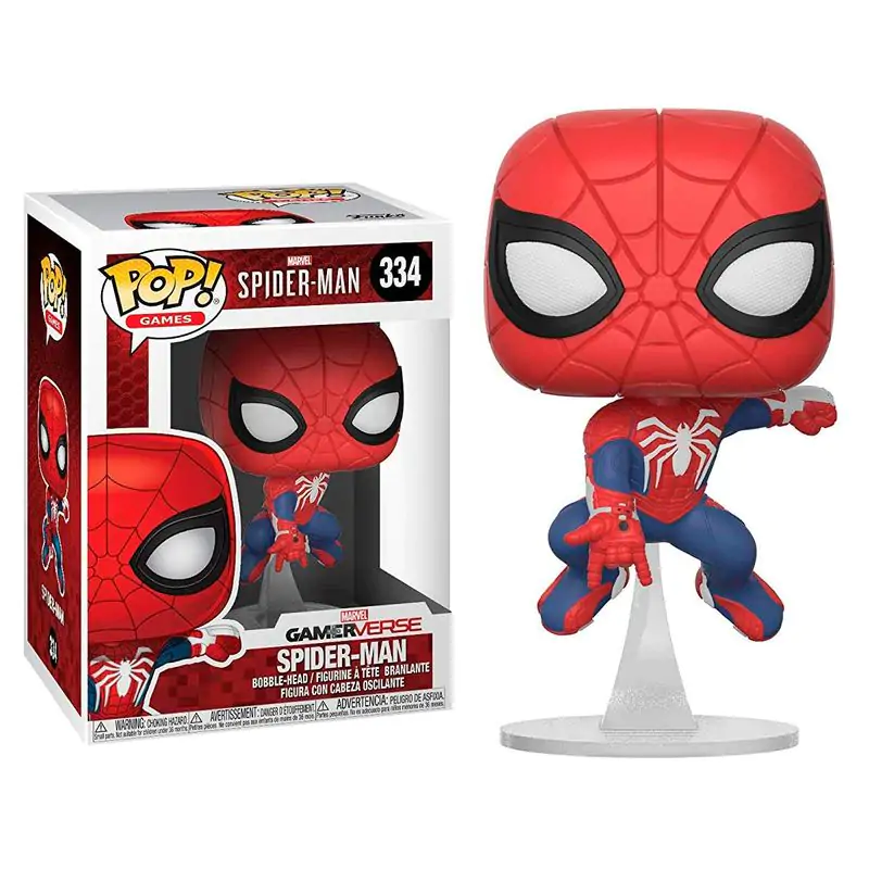Marvel Spider-Man POP! Games Figurina Vinil Spider-Man 9 cm poza produsului