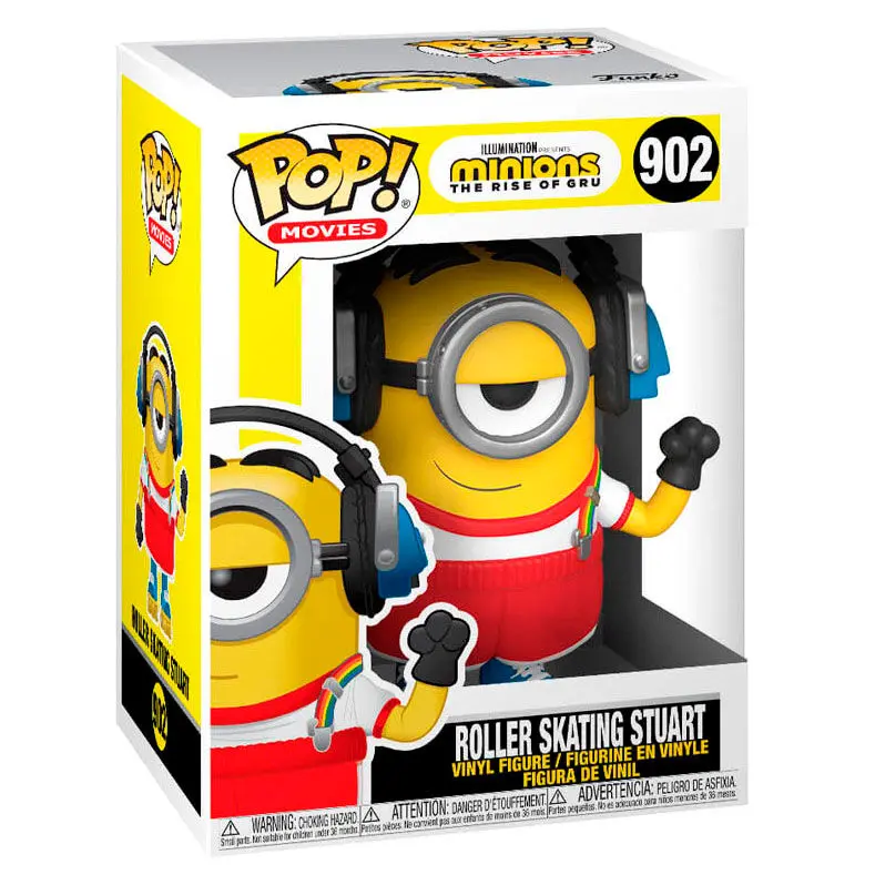 Minions II POP! Movies Figurina de vinil Skater Stuart 9 cm poza produsului