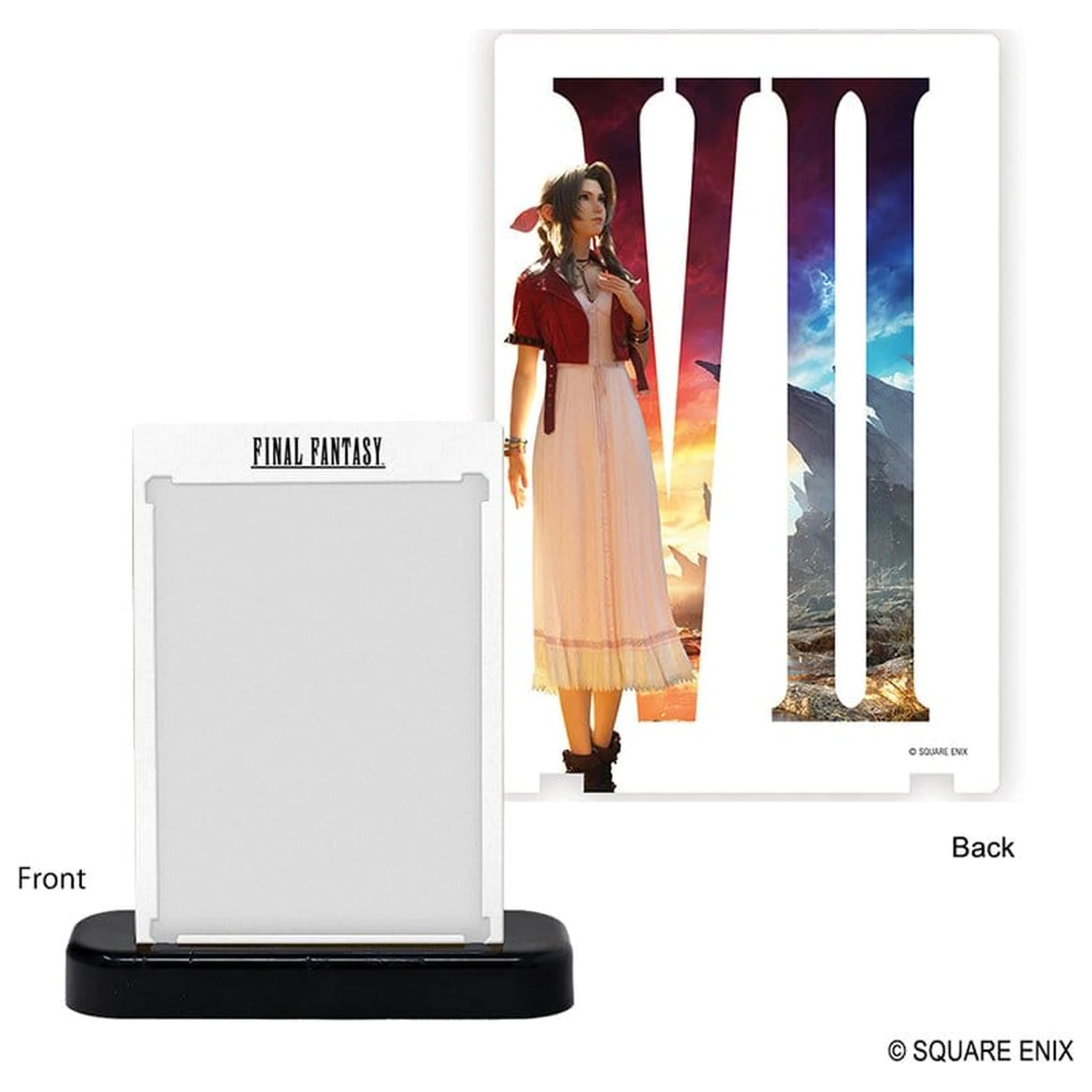 Final Fantasy One Touch Edge Magnetic Card Holder Aerith poza produsului