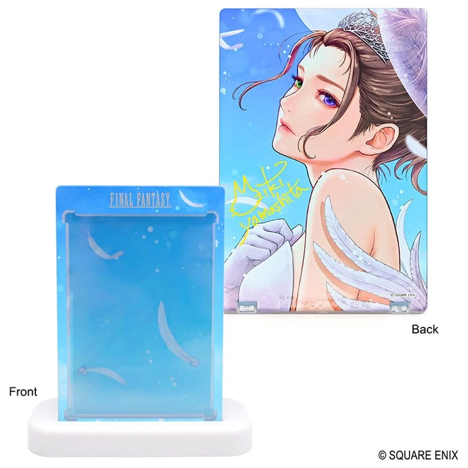 Final Fantasy One Touch Edge Magnetic Card Holder Editie Speciala Yuna Wedding Dress poza produsului