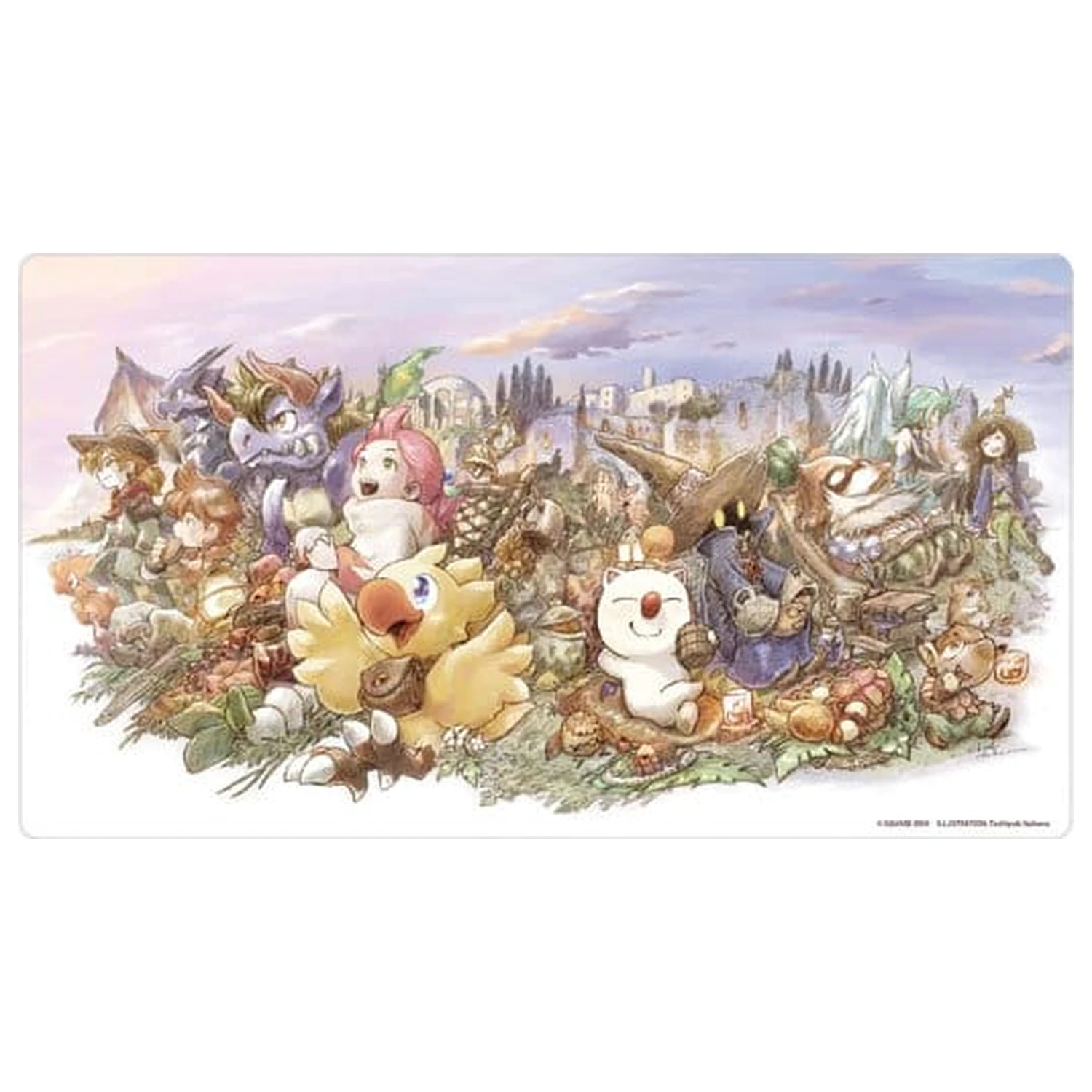 Final Fantasy Playmat Chocobo & Friends 61 x 34 cm poza produsului