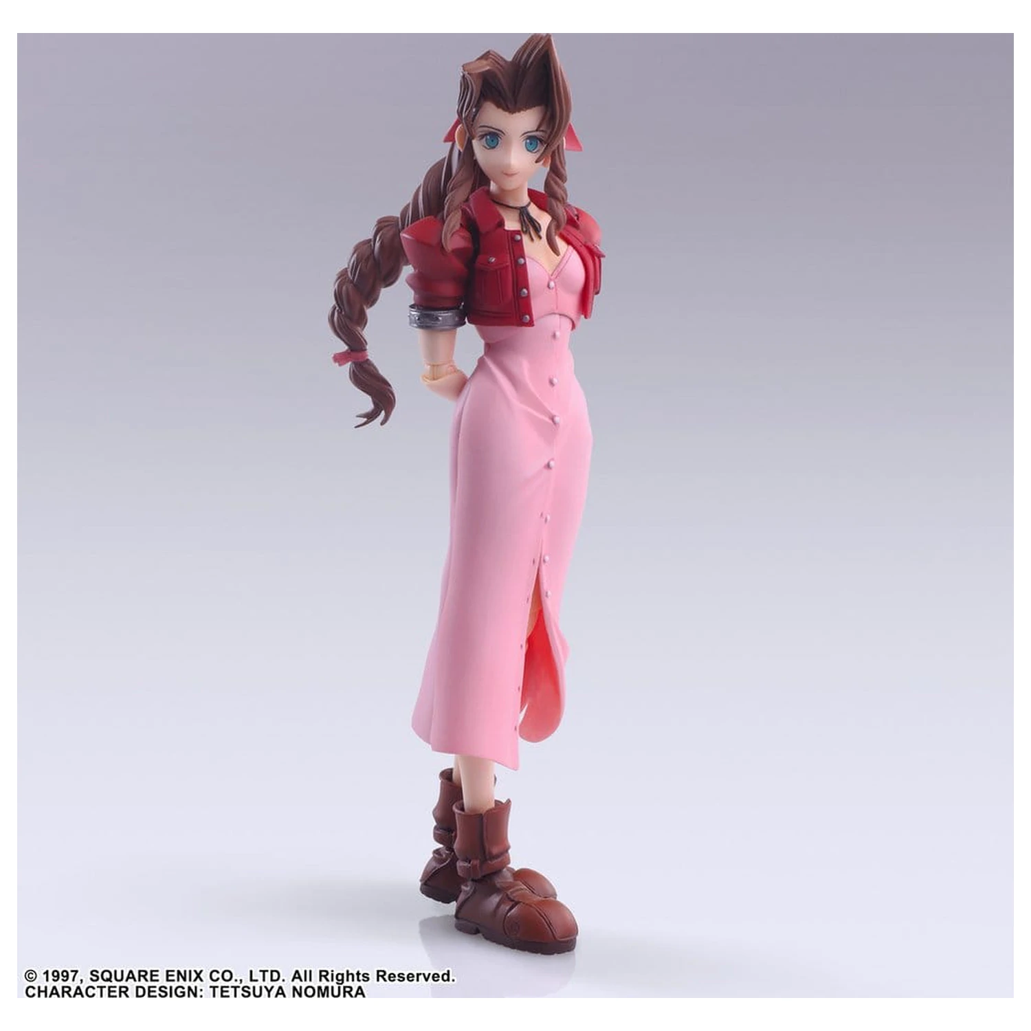 Final Fantasy VII Bring Arts Figurina de acțiune Aerith Gainsborough Digital Plus Edition 14 cm poza produsului