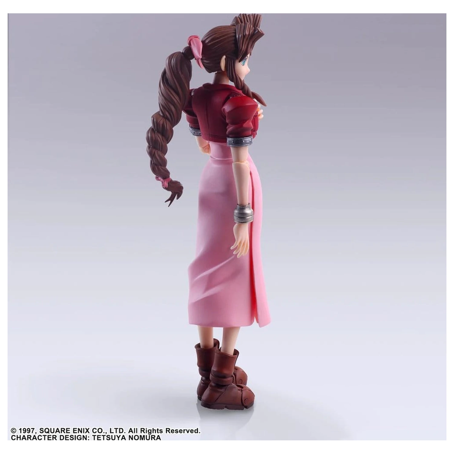 Final Fantasy VII Bring Arts Figurina de acțiune Aerith Gainsborough Digital Plus Edition 14 cm poza produsului