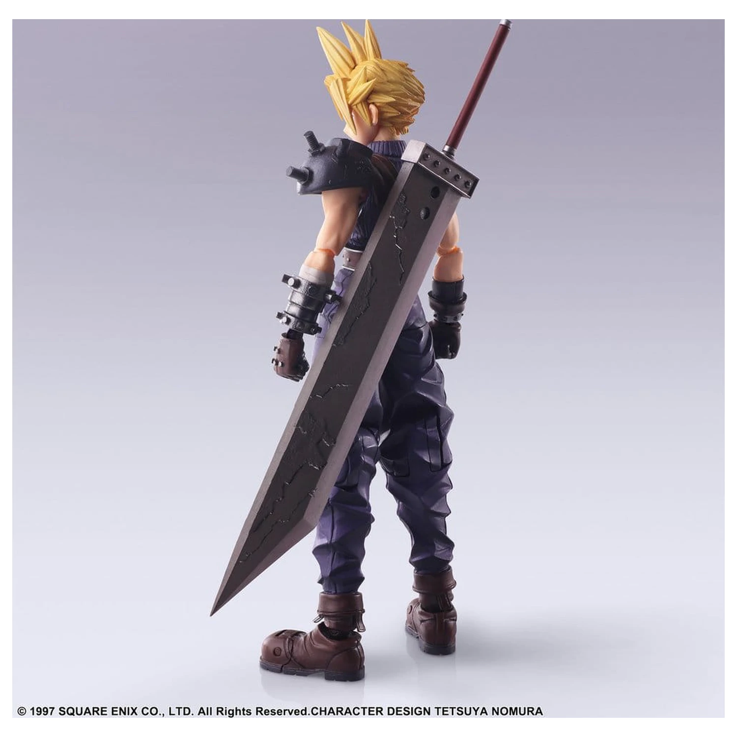 Final Fantasy VII Bring Arts Figurina de acțiune Cloud Strife Digital Plus Edition 15 cm poza produsului